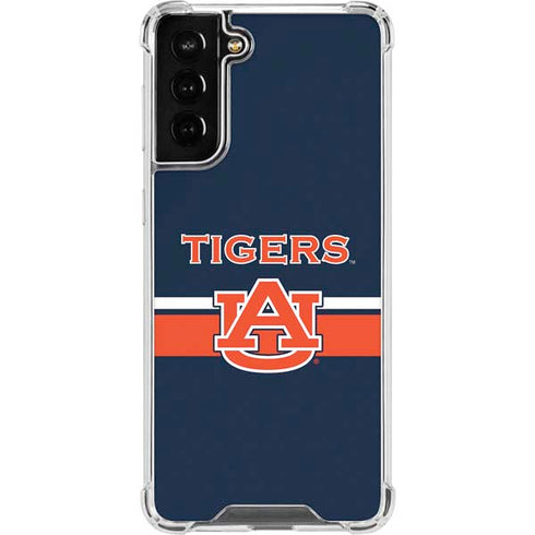 Auburn University Tigers AU Galaxy S21 FE Clear Case